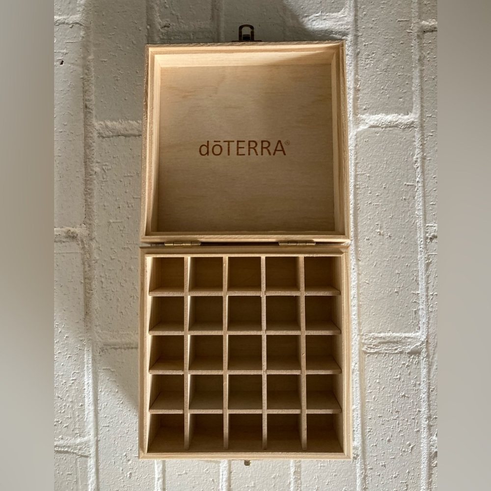 doTerra Engraved Wooden Box